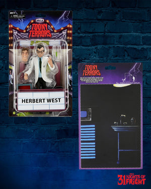 TOONY TERRORS Series 6  : REANIMATOR'S HERBERT WEST  Figure NECA