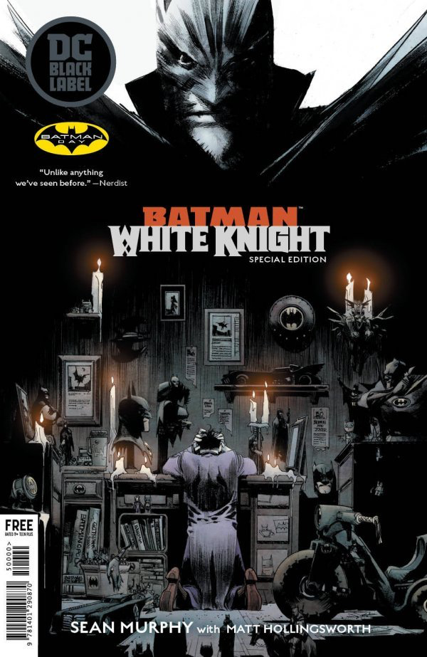 BATMAN: WHITE KNIGHT #1 BATMAN DAY 2018 SPECIAL EDITION Signed By Sean Gordon Murphy