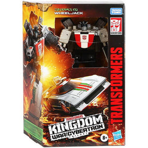 TRANSFORMERS Generation War For Cybertron Kingdom WHEELJACK  Voyager Class MIB