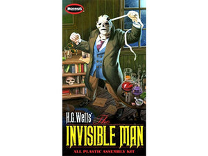 The Invisible Man 1/8 Scale Model Kit BY MOEBIUS MODELS MIB