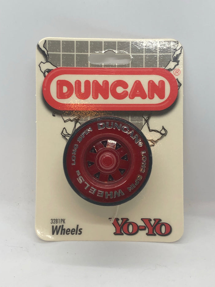 Duncan WHEELS : Long Spin Yo-Yo MOC 3281PK 90's NOS