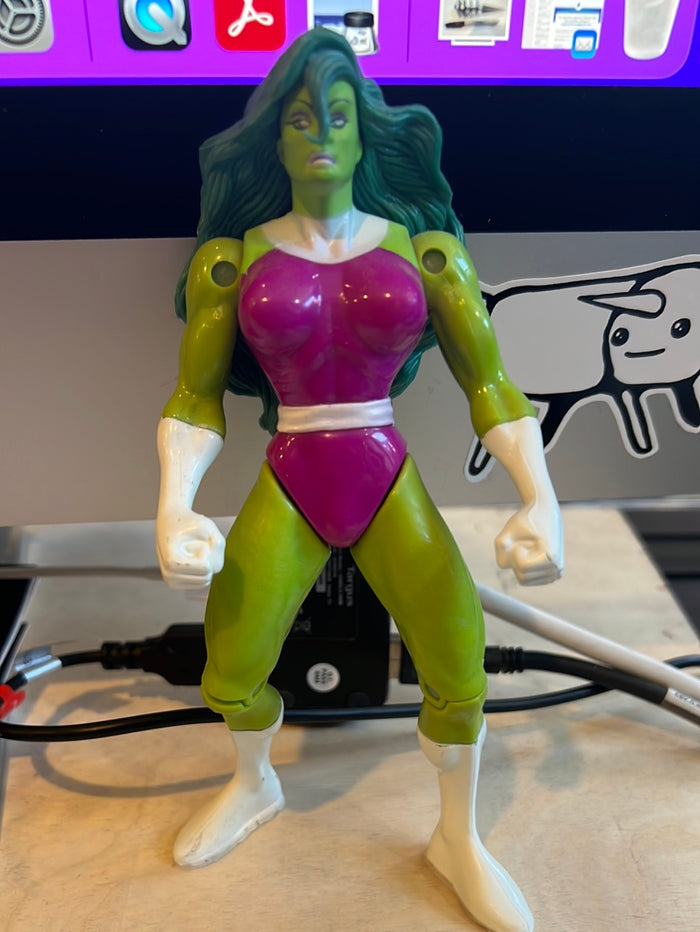 Marvel 90's Toy Biz Loose Figure: She-Hulk