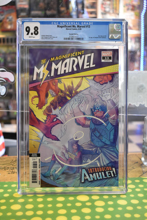 MAGNIFICENT MS MARVEL #13 2ND PTG VAZQUEZ VAR 9.8 CGC
