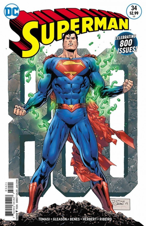 SUPERMAN #34 (2016 Rebirth Series) Variant Cover