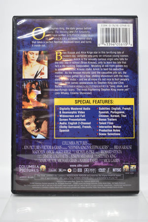 Stephen King's Sleepwalkers DVD Widescreen