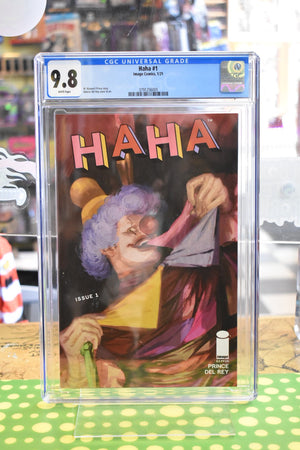 HAHA #1 CVR A DEL REY CGC 9.8 (Ice Cream Man)