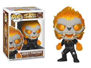 Pop! Marvel: Infinity Warps - Ghost Panther (Mint in BCW Pop Protector)