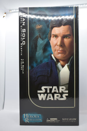 Sideshow Heroes of the Rebellion Han Solo MIB