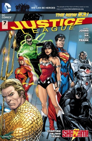 JUSTICE LEAGUE #7 (2011 New 52 Series) 1:25 Variant