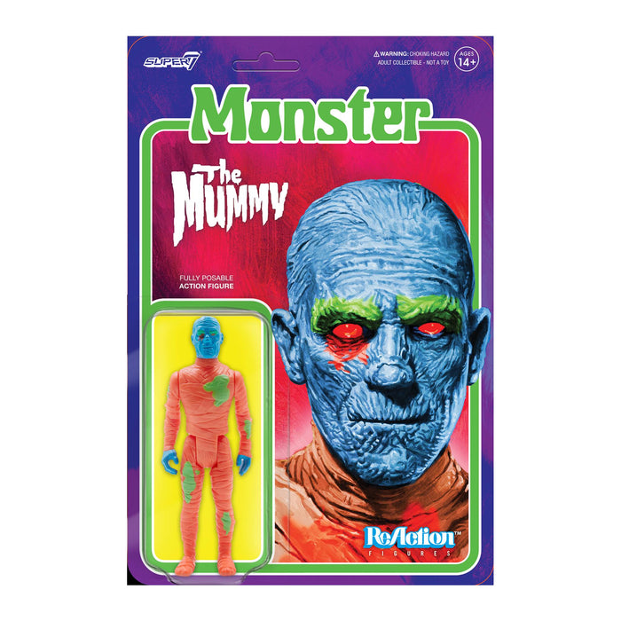 Universal Monsters ReAction Figure – Mummy (Costume Colors) Super 7 MOC