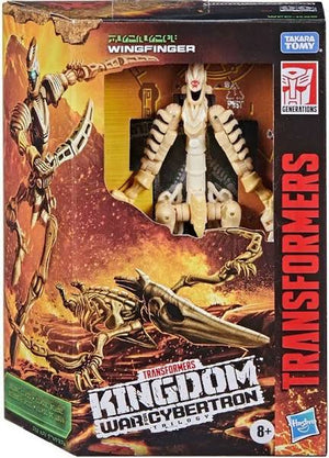 TRANSFORMERS Generation War For Cybertron Kingdom WINGFINGER Voyager Class MIB