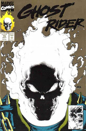 GHOST RIDER #15 GOLD 2ND PRINTING (1990 2nd Series)