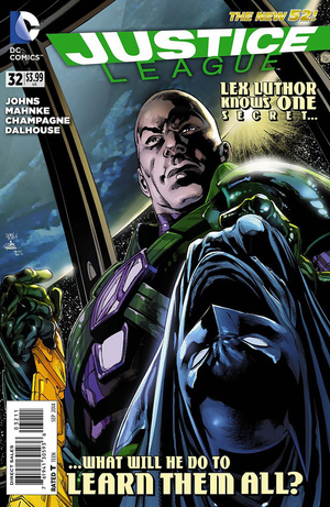 JUSTICE LEAGUE #32 (2011 New 52 Series) Main Cover