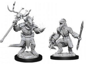 D&D Nolzur's Marvelous Unpainted Miniatures: W12 Lizardfolk & Lizardfolk Shaman