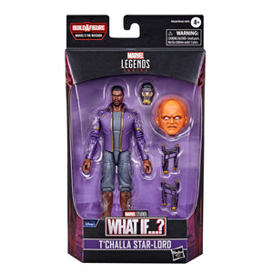 Marvel Legends What If? T'Challa Star-Lord 6-Inch Action Figure WATCHER BAF MIB