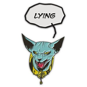 Enamel Pin: SAGA Lying Cat SDCC 2017 Exclusive (YESTERDAYS)