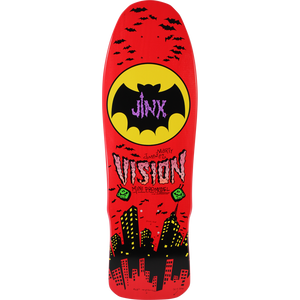 VISION JINX MINI DECK-9.5x29.5 RED Classic Old School Reissue
