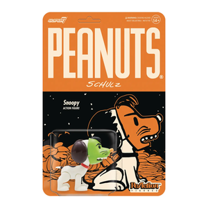 Peanuts Halloween Masked Snoopy W4 Reaction Figure MOC