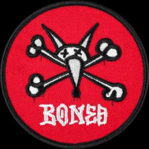 Patch (Embroidered): Powell Peralta 3.5" Bones Vato Rat