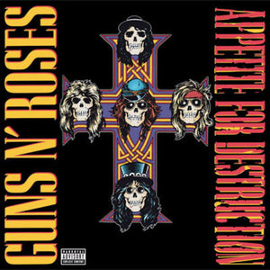 Guns & Roses : Appetite for Destruction (180 Gram Vinyl, Reissue) Sealed LP Record