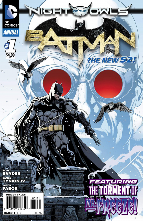 Batman Annual #1 New 52 Snyder/Capulo