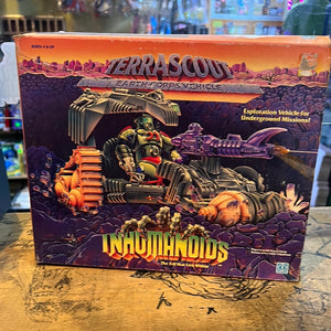Inhumanoids 1986 Hasbro Terrascout Vehicle new in Box