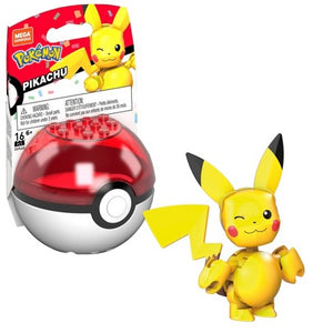 Pikachu Pokéball - Mega Construx Series 14 Pokémon Set