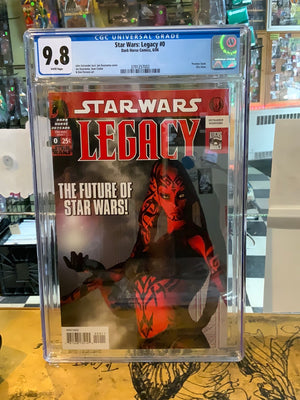 Star Wars Legacy #0 : CGC 9.8 First Appearance Talon Cover