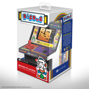 My Arcade: DIG DUG™ Micro Player Retro Arcade 6" MIB