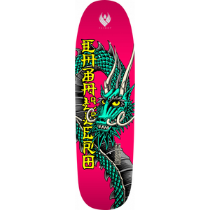 Powell Peralta Skateboard Deck Caballero Ban This Flight Pink 9.265" x 32"