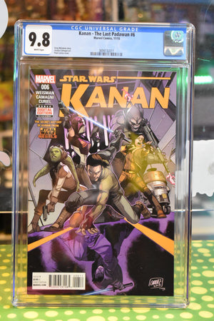 STAR WARS : KANAN #6 CGC 9.8