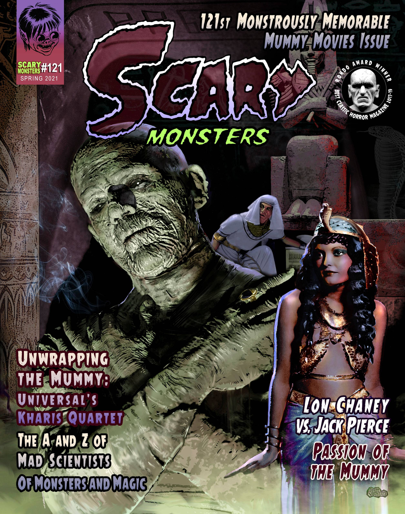 scary monsters magazine SCARY MONSTERS MAGAZINE #121