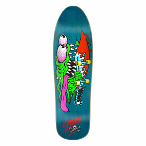 Santa Cruz Skateboard Deck Meek Slasher Blue 9.23" x 31.67" Old School Shape
