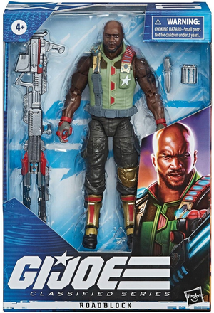 G.I. JOE CLASSIFIED SERIES (WAVE 1) ROADBLOCK FIGURE