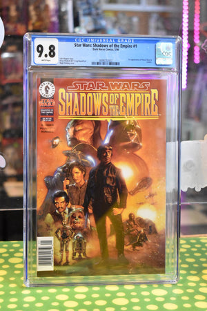 Star Wars : Shadows of the Empire #1 CGC 9.8 1st Dash Rendar & Prince Xizor!