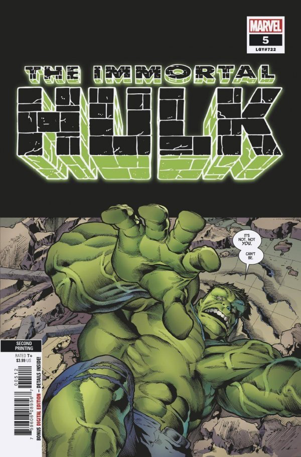 The Immortal Hulk #5 (2018 Series) 2nd Printing