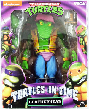 TMNT: Turtles in Time LEATHERHEAD (NECA)