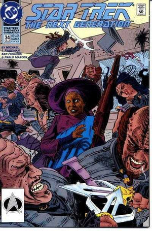 Star Trek: The Next Generation #34 (DC COMICS 2nd Series)