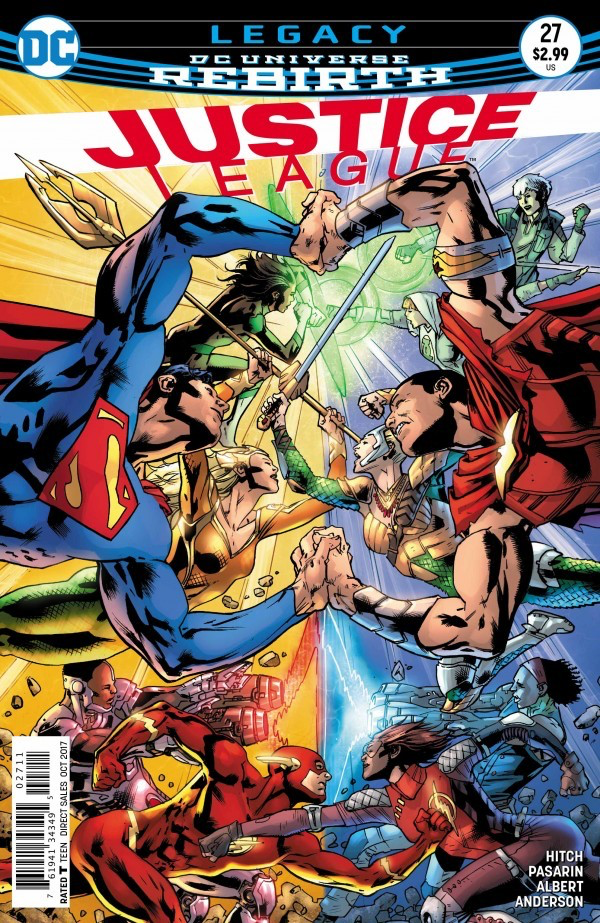 JUSTICE LEAGUE 2016 #68 CVR A DAVID MARQUEZ