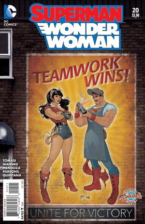 Superman / Wonder Woman #20 Bombshells Variant (2013 Ongoing Series)