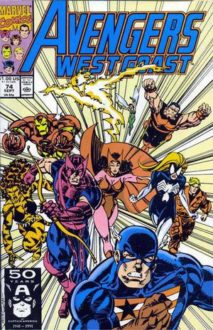 Avengers West Coast #74