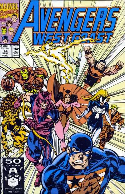 Avengers West Coast #74