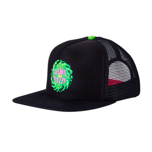 Hat: Slime Balls Logo Mesh Trucker High Profile Hat