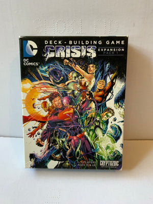 DC COMICS DECK BUILDING KIT : CRISIS EXPANSION PACK 1 USED