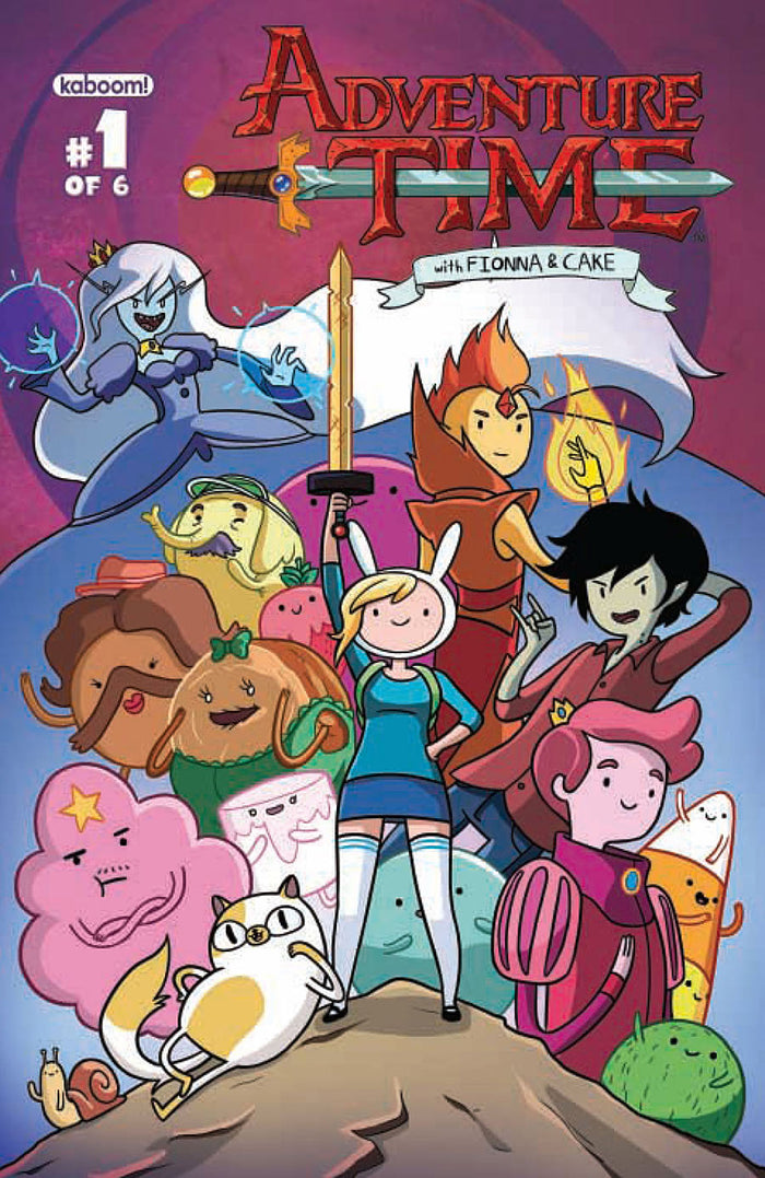 ADVENTURE TIME : FIONNA AND CAKE #1