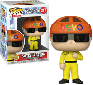 Funko Devo POP! Rocks Satisfaction Vinyl Figure #217 [Yellow Suit]