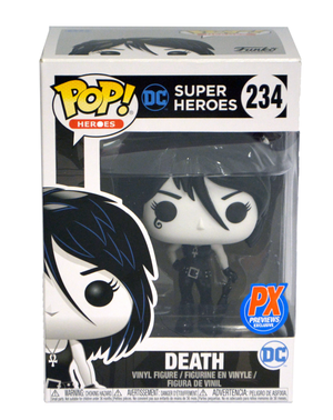 POP HEROES DC DEATH (Sandman) PX Exclusive Vinyl Figure