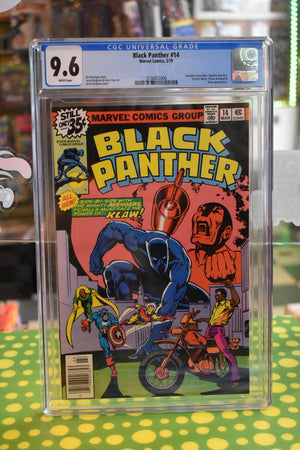 BLACK PANTHER #14 9.6 CGC 1977 Series