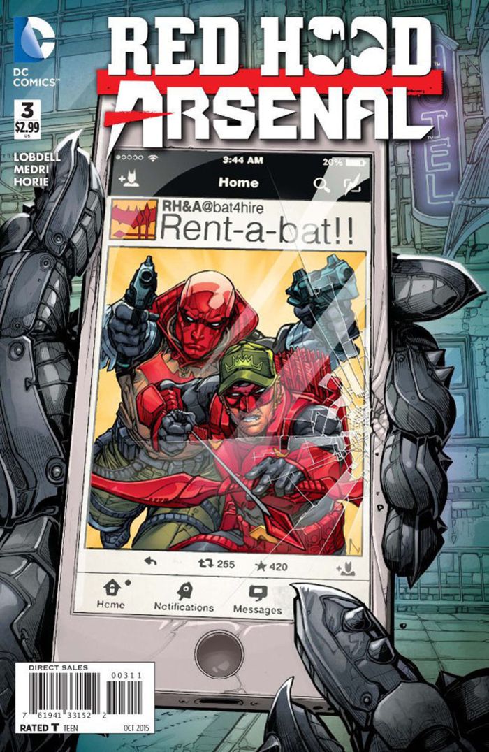 Red Hood / Arsenal #3 (2015 Series)