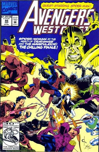 Avengers West Coast #86